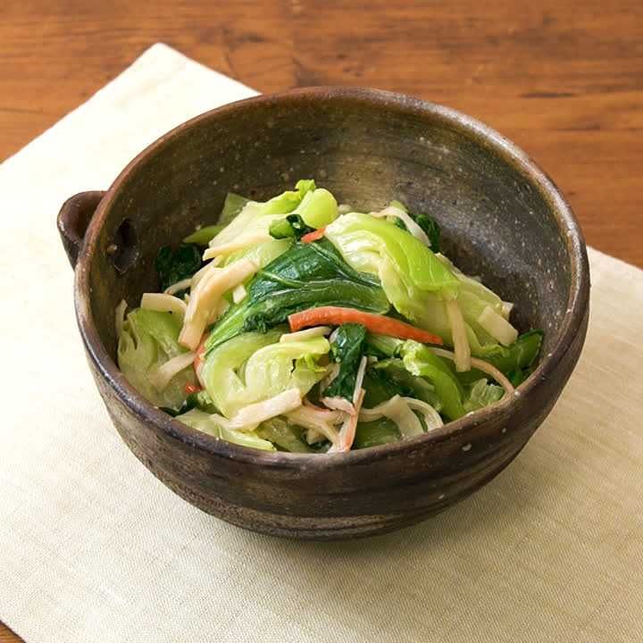 チンゲン菜のマヨポン酢あえ