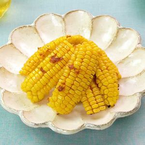 とうもろこしの梅ポン焼き