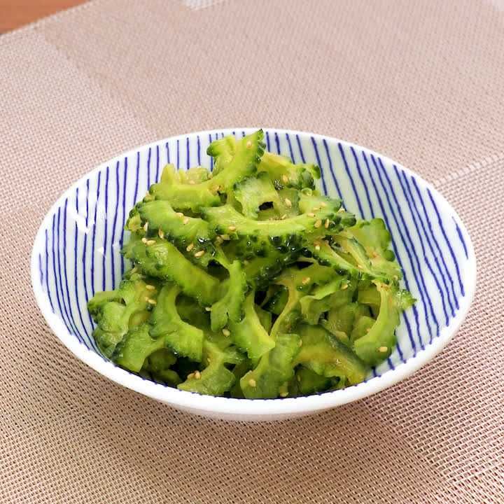 ゴーヤーのさっぱり胡麻和え