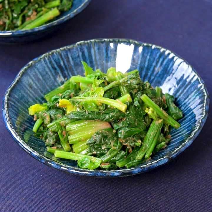 ほうれん草のおかかナムル