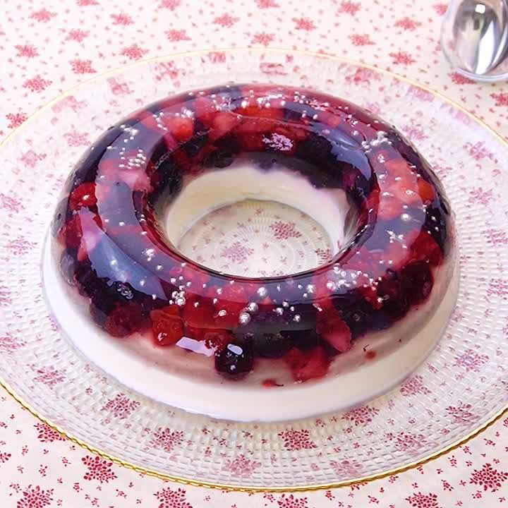 見た目にきゅん ジュエリーリングゼリーのレシピ動画 作り方 Delish Kitchen