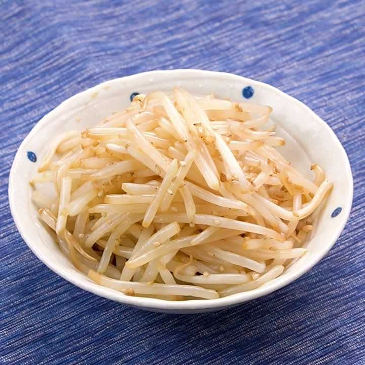 もやしのさっぱり胡麻和え