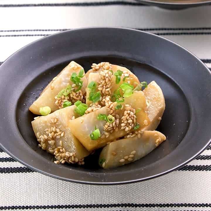 里芋のさっぱり胡麻和え