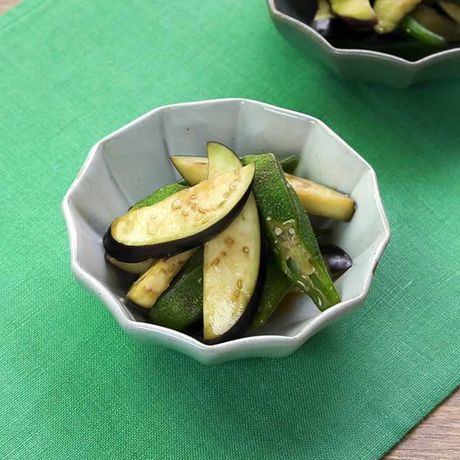 ピリッと浅漬け オクラとなすのわさび漬けのレシピ動画 作り方 Delish Kitchen