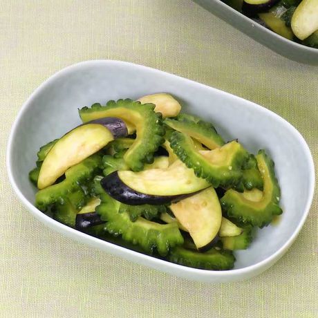 めんつゆで作る ゴーヤーとなすのわさび浅漬けのレシピ動画 作り方 Delish Kitchen