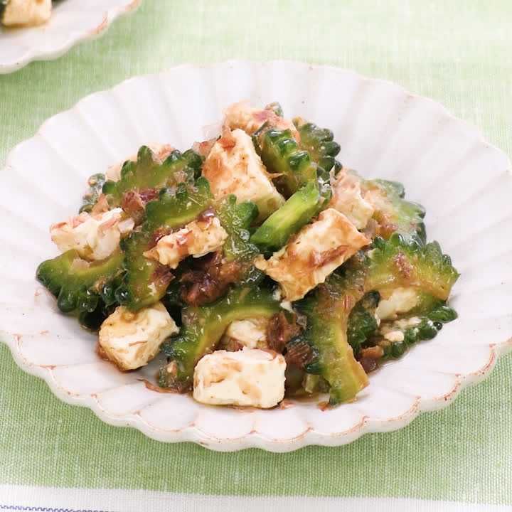 ゴーヤーのおかかチーズ和え