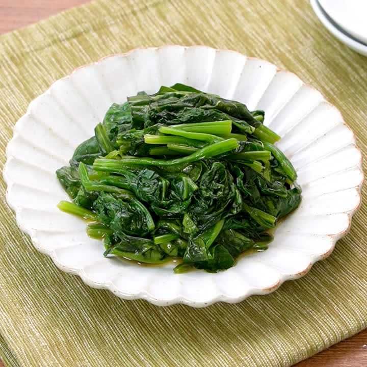 ほうれん草のわさび漬け