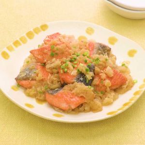 鮭の大根おろしポン酢煮