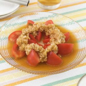 トマトのさっぱりねぎだれ