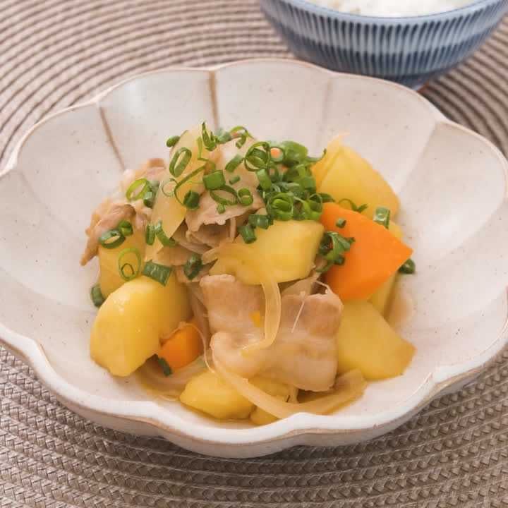 酢玉ねぎのさっぱり肉じゃが