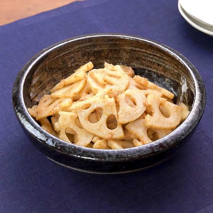 れんこんのごま酢和え