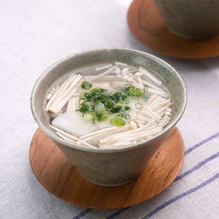 かぶとえのきの中華スープ