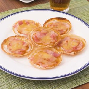 照り焼きソースのベーコンピザ