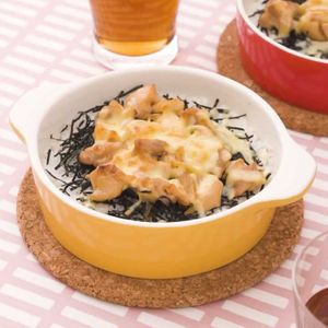 「和風照り焼きソースのチキンドリア」のレシピ動画