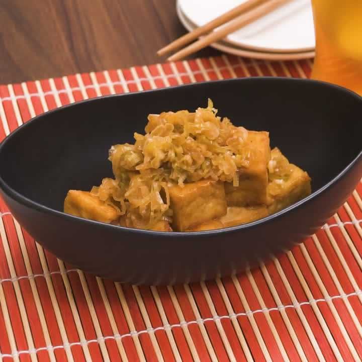 厚揚げの生姜照り焼きソース