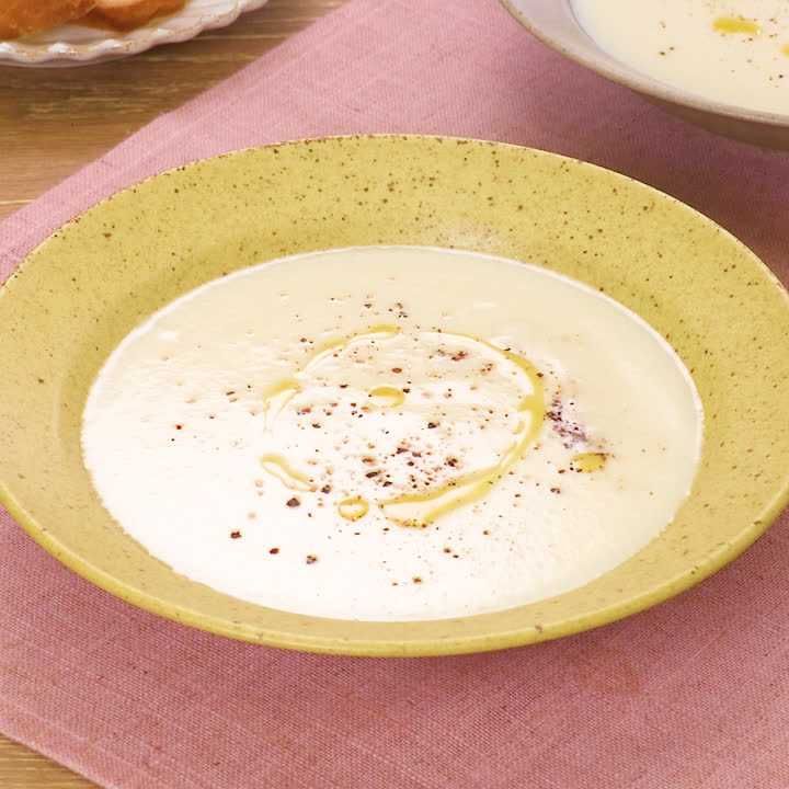 玉ねぎの豆乳ポタージュ