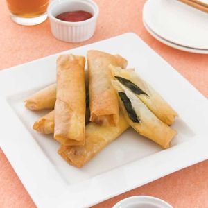 「冷凍フライドポテトのチーズ春巻き」のレシピ動画