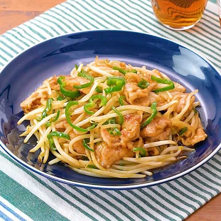 ごはんに合う 豚ロース薄切り肉ともやしの中華炒めのレシピ動画 作り方 Delish Kitchen