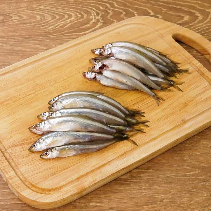 ワカサギの下処理