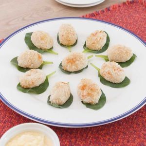 「オイスターリーフとはんぺんフライ」のレシピ動画