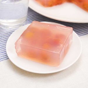 「シンプルさくらんぼ寒天」のレシピ動画