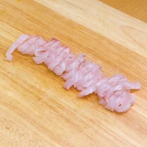 「ヒラメの刺身の切り方」のレシピ動画