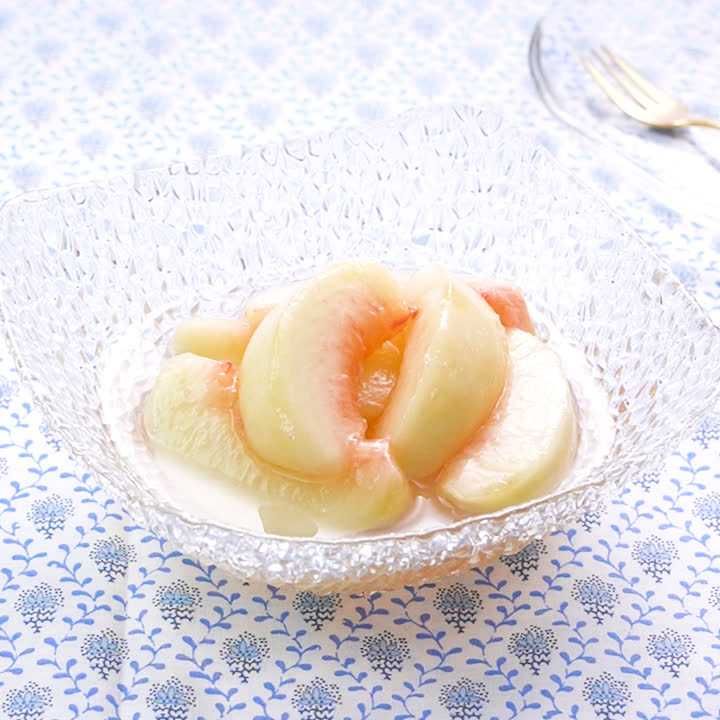 さっぱりさわやか！ 桃のサワーマリネのレシピ動画・作り方 | DELISH KITCHEN