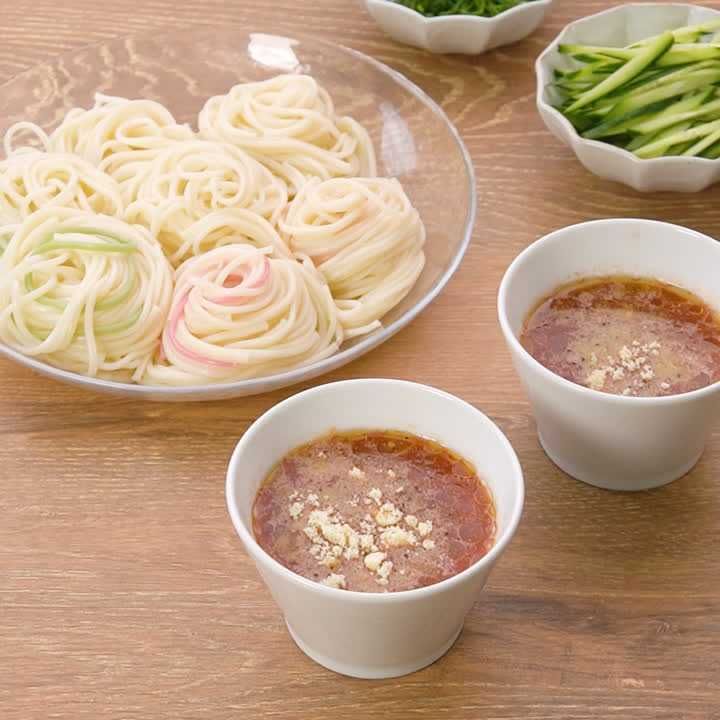 洋風アレンジ トマトめんつゆ冷や麦のレシピ動画 作り方 Delish Kitchen
