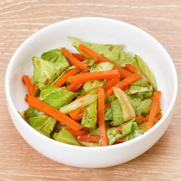 2品で大満足♪ セロリとにんじんのおかかあえのレシピ動画・作り方