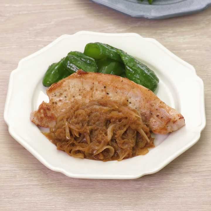 アップルジンジャーのポークソテー