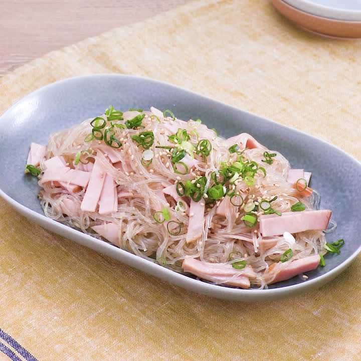 はるさめとハムのサラダ