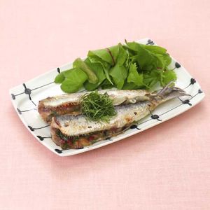 「イワシの梅しそ焼き」のレシピ動画