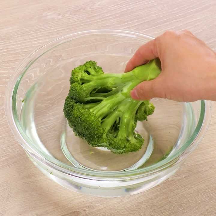 ブロッコリーの洗い方