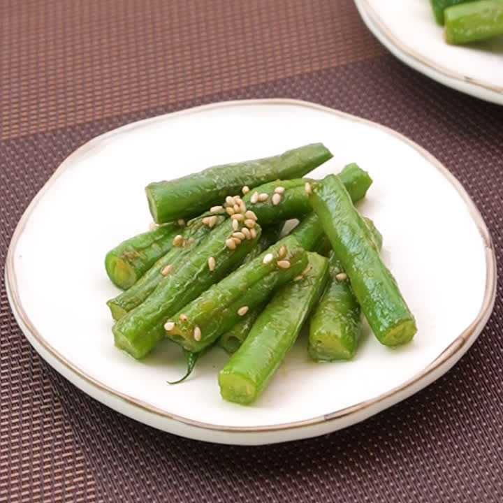 いんげんのみそバター炒め