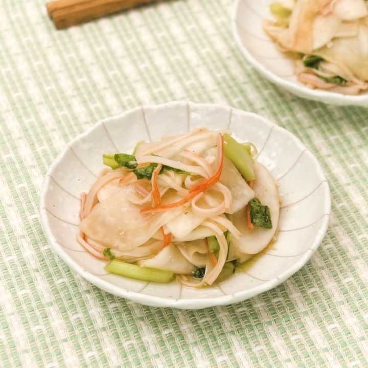 かぶの中華ドレッシングあえ