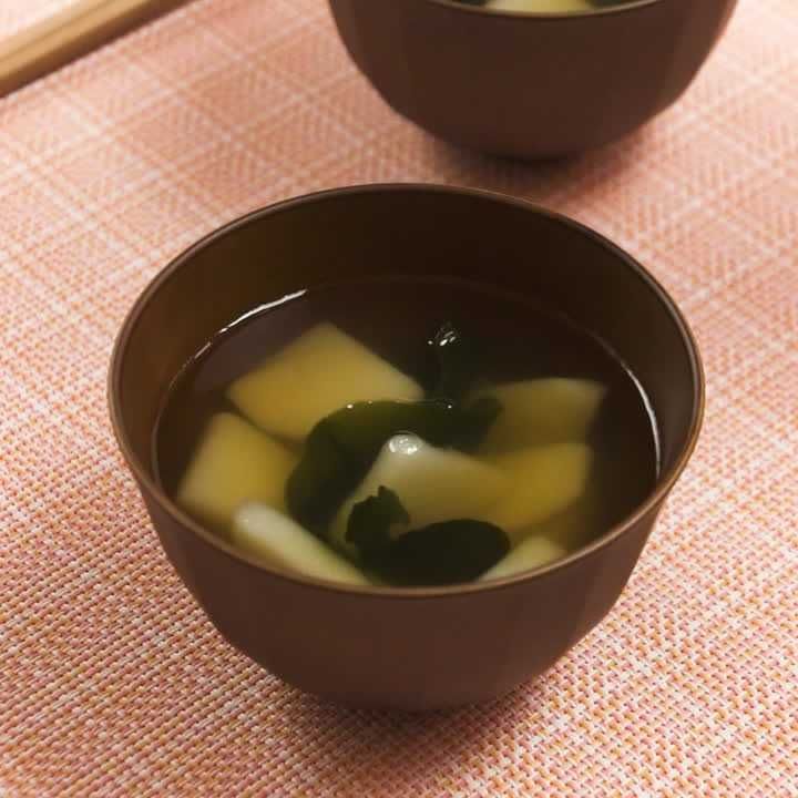 じゃがいものすまし汁