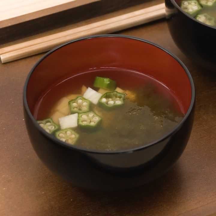 長芋ととろろ昆布のお吸い物