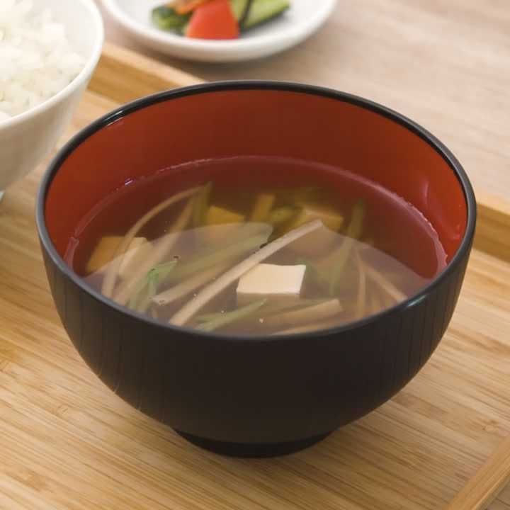 ごぼうと豆腐のすまし汁
