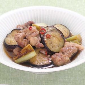 「豚肉となすの南蛮漬け」のレシピ動画