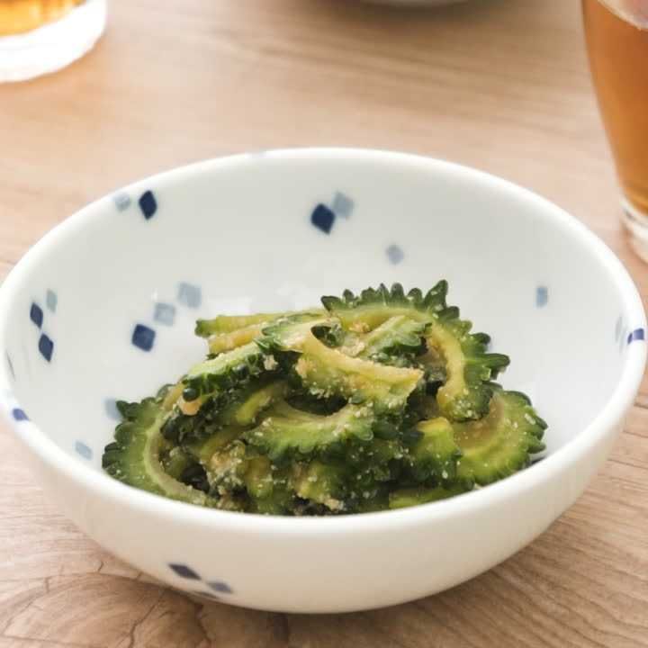 ゴーヤーのごまポン酢あえ