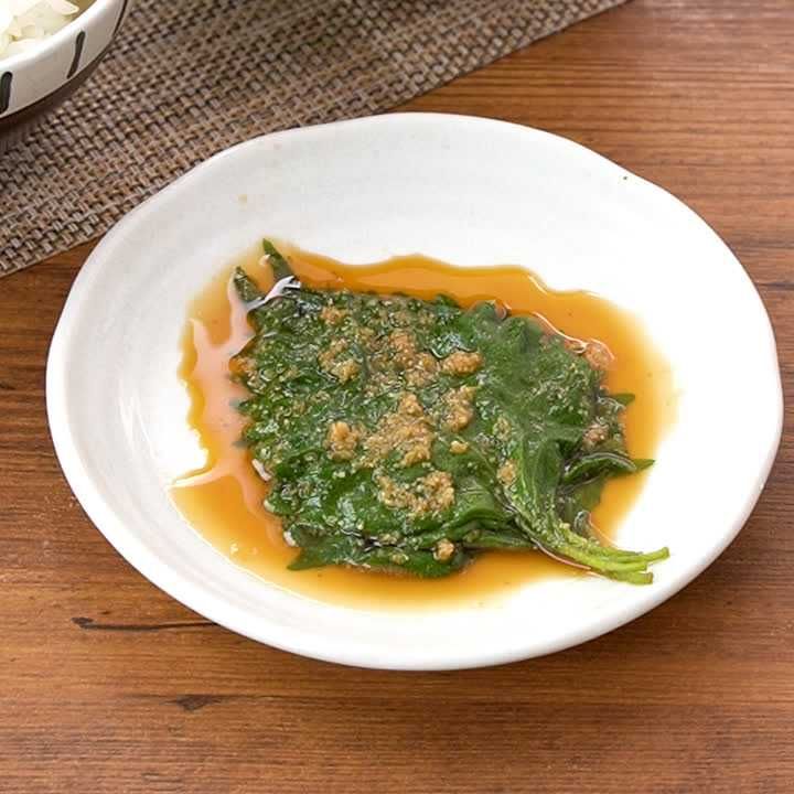 大葉のごまポン酢漬け