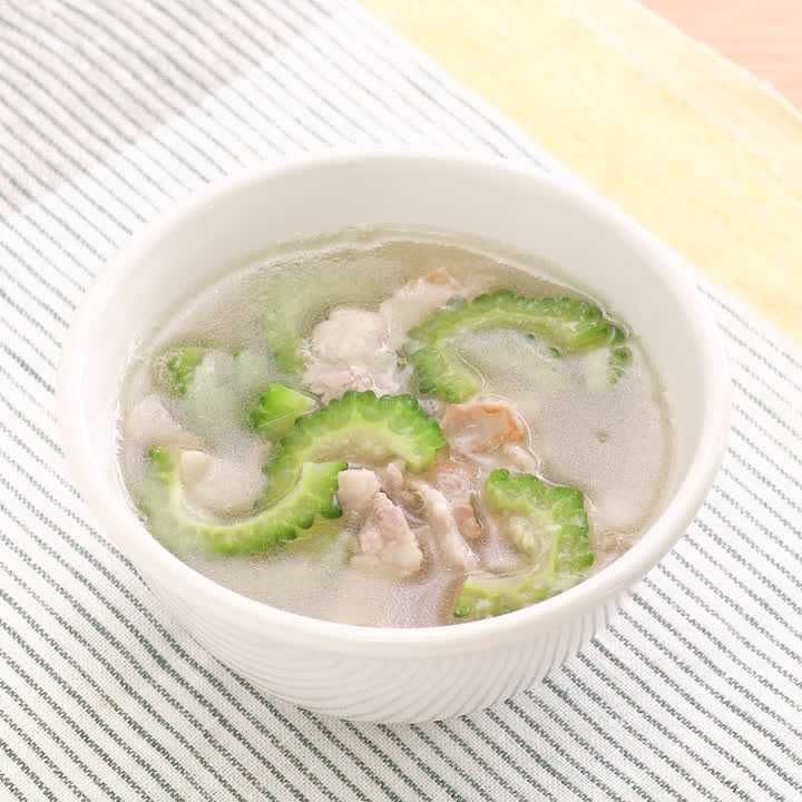 豚バラとゴーヤーのスープ