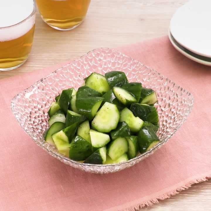 きゅうりのレモンマリネ