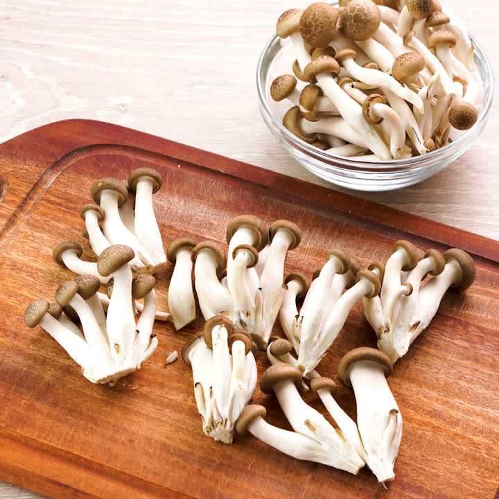 しめじの下ごしらえ