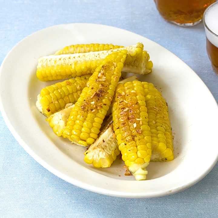 とうもろこしのハーブバター焼き