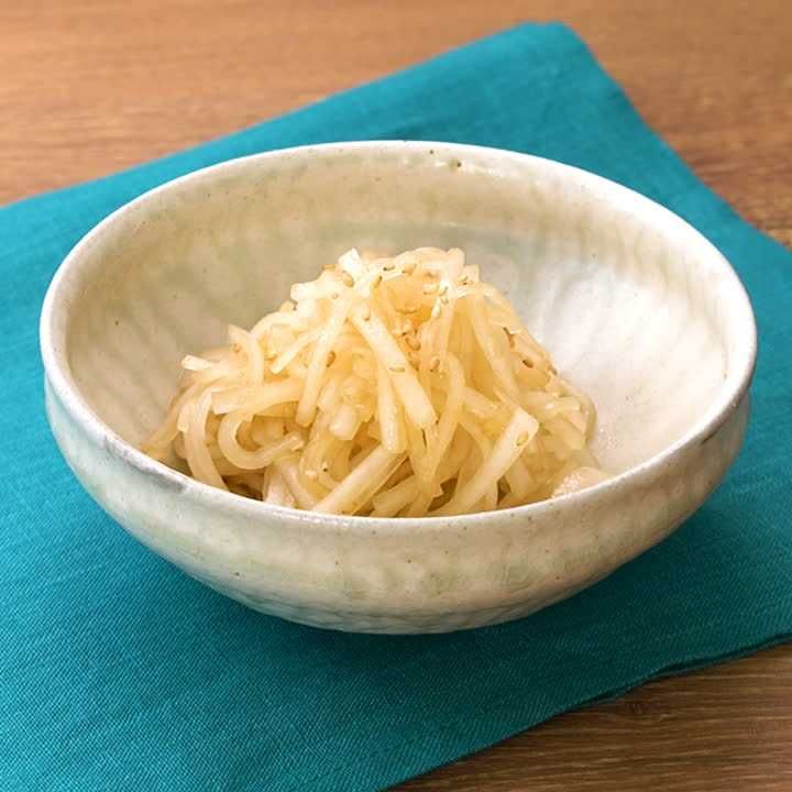 大根のめんつゆナムル