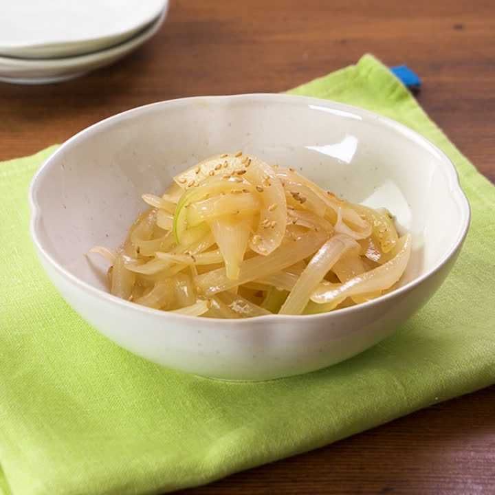 玉ねぎのめんつゆナムル