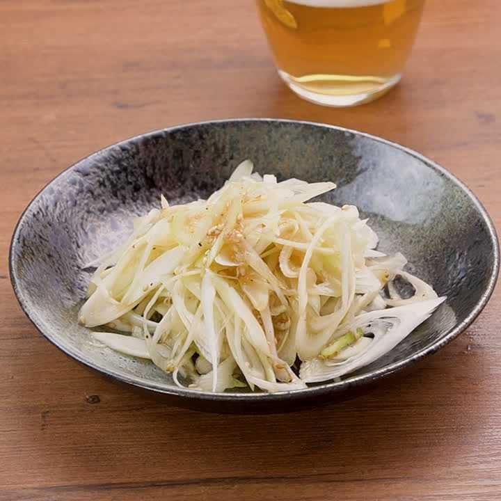 ねぎのめんつゆナムル