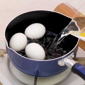 「ゆで卵を水から作る方法」のレシピ動画
