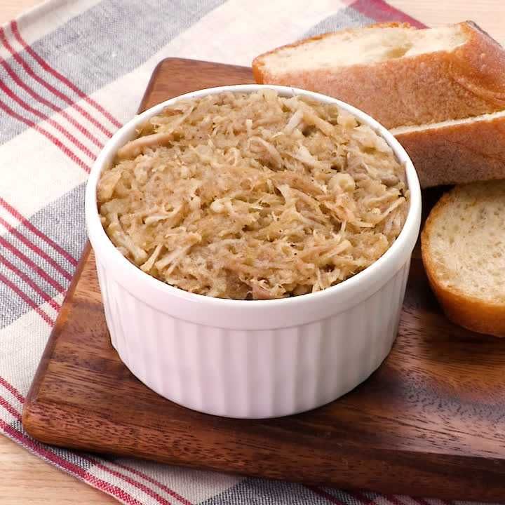 シンプルなポークリエット